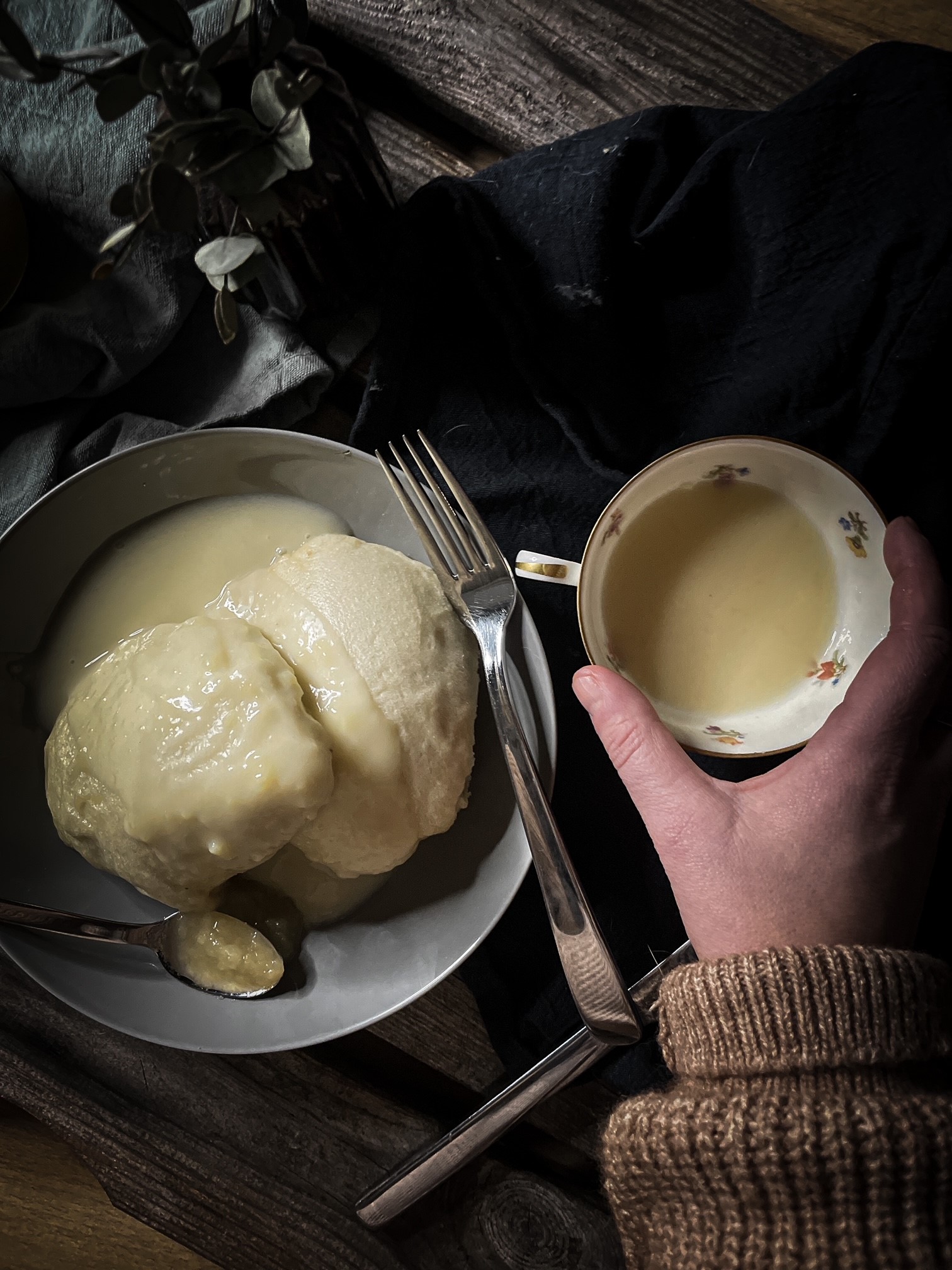 Vegane Dampfnudeln mit Salzkruste - Minime.life