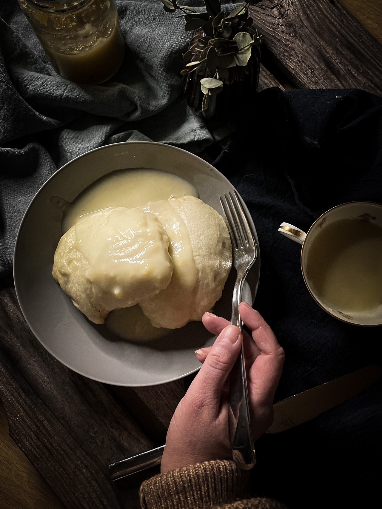 Vegane Dampfnudeln mit Salzkruste - Minime.life